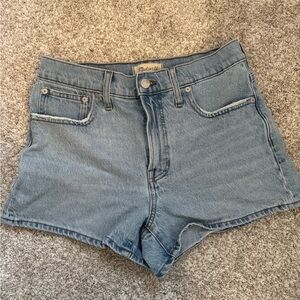 Madewell Light Blue Jean Shorts